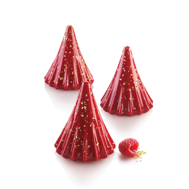 Stampo Silicone Natalizio Astro 95 Albero di Natale 67 mm Silikomart