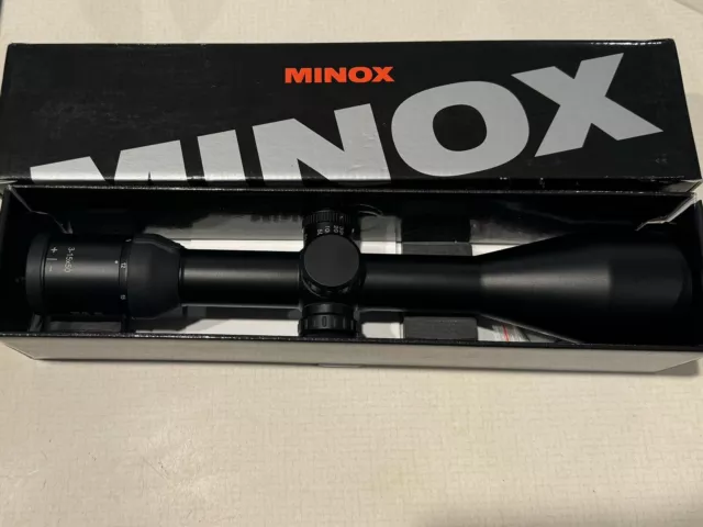 Minox ZA 5 Rifle Scope 3-15x 50mm BDC Reticle Side Focus 30mm Tube Model 66441