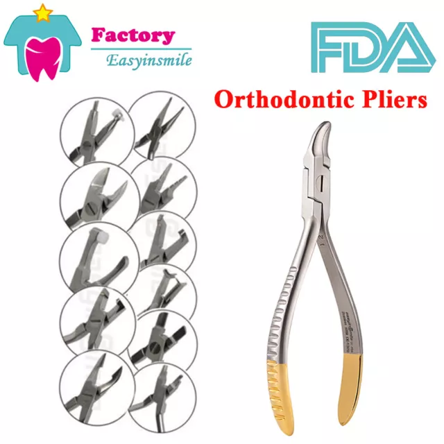 Orthodontic Pliers Dental Stainless Steel Instruments for Cutting/Bending Option