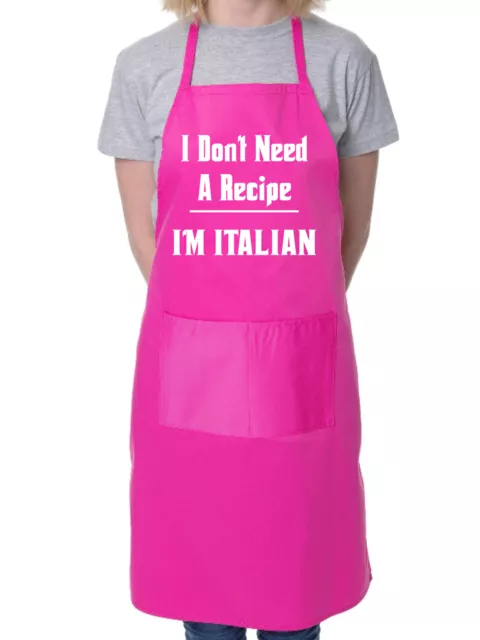 I Don't Have An Attitude I'm Italian Novelty BBQ Baking Cooking