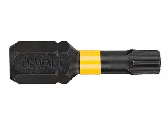 DEWALT - Embouts de torsion à impact TX25, 25 mm, paquet de 5