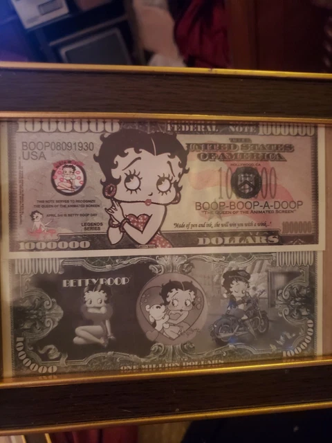 Betty boop  Framed
