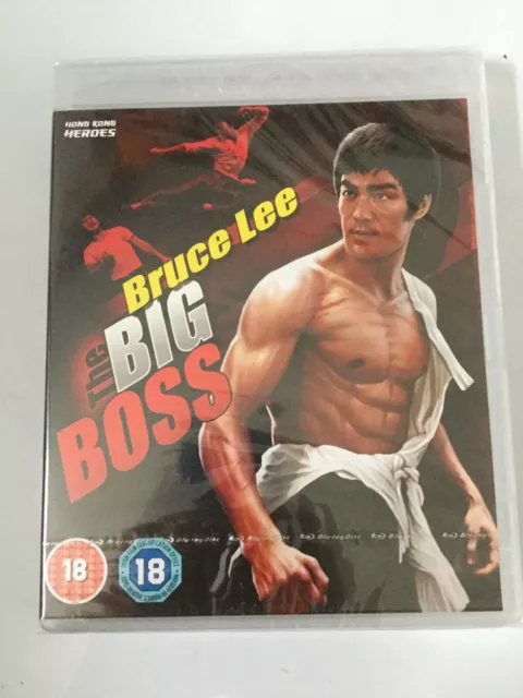 The Big Boss Blu Ray/Dvd Combo(New&Sealed)Hong Kong Heroes Release(Bruce Lee)