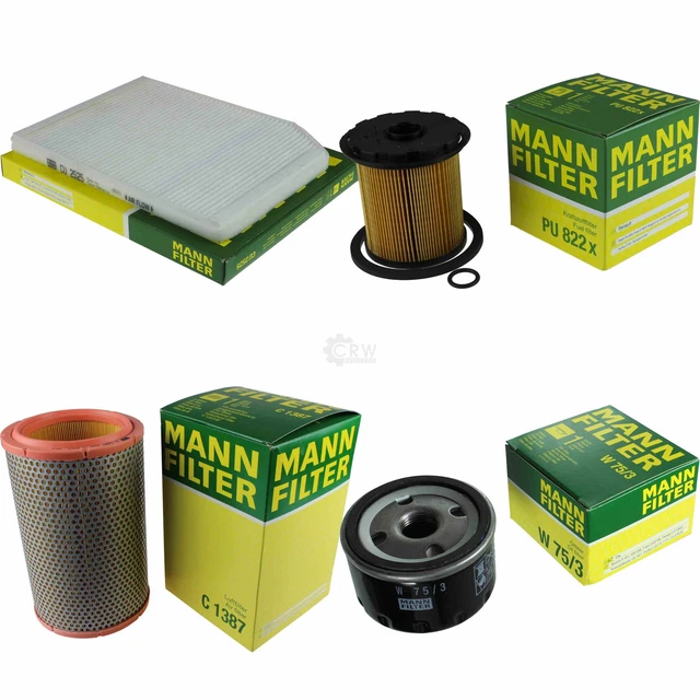 Ölfilter Luftfilter Set Inspektionspaket Für Ford C-Max 2, Focus