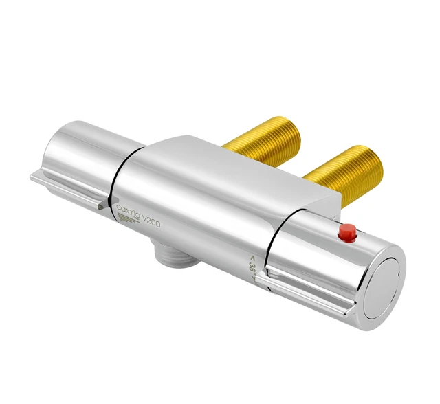 GENUINE CARAFLO V200 Horizontal Shower Mixer Valve Static Caravan 45mm Centres £69.99 PicClick UK