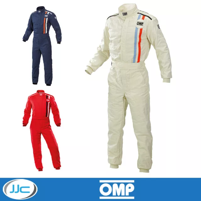 OMP Classic 2-Layer FIA 8856-2018 zugelassener Rennanzug (Retro/Motorsport)