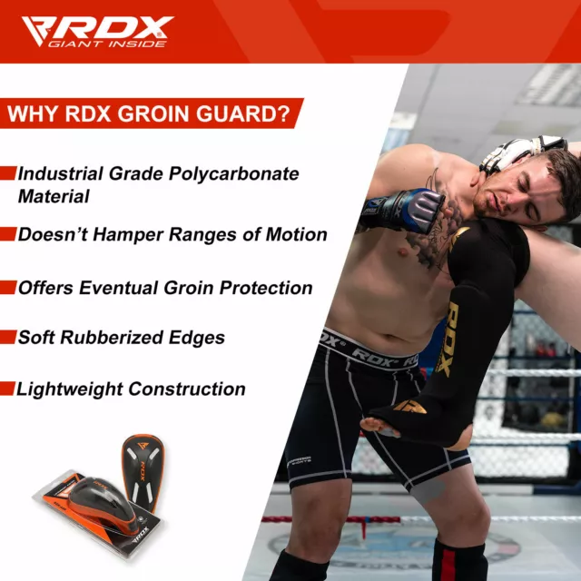 Groin Cup Boxing by RDX, Groin Protector, Martial Arts Protector, Abdo gear 2