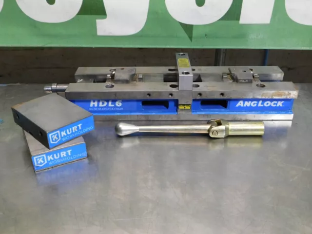 Kurt 2 Station Machine Vise 6″ Jaw Width 4" Opening HDL6 PARTS/REPAIR Kurt 2 Station Machine Vise 6″ Jaw Width 4" Opening HDL6 PARTS/REPAIR