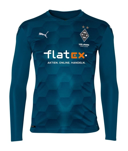 Borussia Mönchengladbach  Trikot Puma Tor  ( 120 Jahre Gladbach ) Größe M Flatex