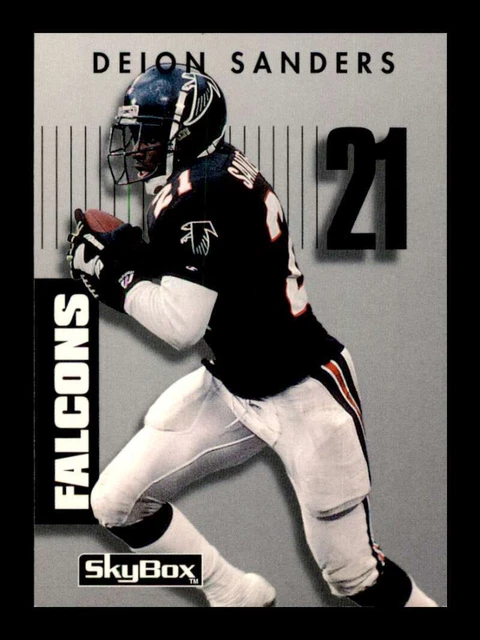 1992 SkyBox Primetime Deion Sanders #1 Atlanta Falcons
