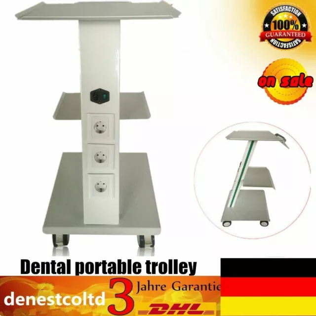 Zahnarzt Dental Trolley Cart Gerätewagen Beistelltisch Rollwagen Beistellwagen