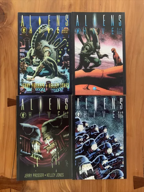 1992 Dark Horse Comics Aliens Hive #1-4 - Jerry Prosser & Kelley Jones