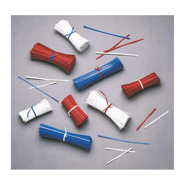 GRAINGER APPROVED 46K610 Twist Ties,6 in L,3/16 in W,PK1000