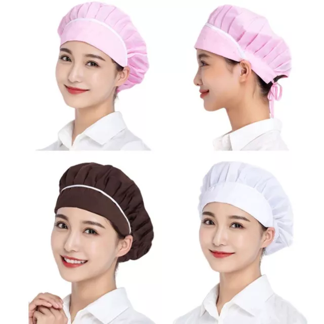 Mesh Chef Hat Smoke-proof Dust Cooking Hygienic Cap Hair Nets Cap  Food Service