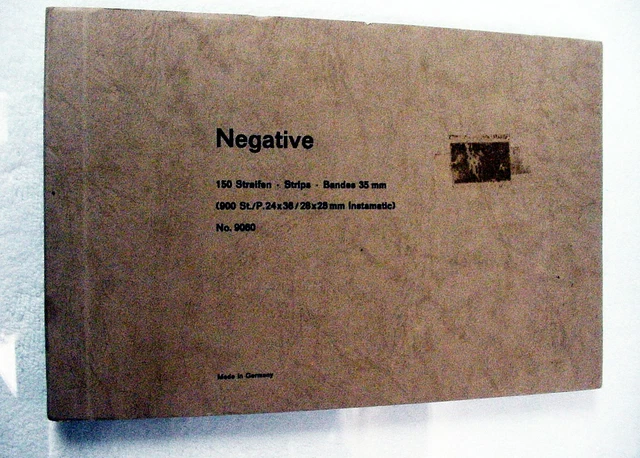 Archivo negativo | Alemán de colección | para 150 tiras negativas | 50 páginas | Nuevo | Nuevo | Nuevo de lote antiguo | $16
