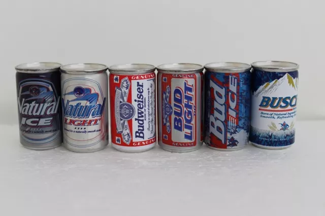 Budweiser Brands 6 pack  Minature Can Set - made in Italy