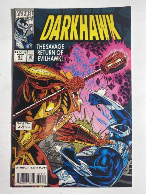 Darkhawk #41 - Marvel Comics 1994 Low Print Rare - We Combine Shipping