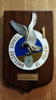 Crest Militare Tenace "Sostegno Di Falchi 1° Reparto R.A.L.E Riparazione... 