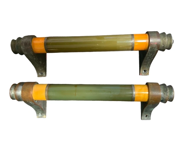 Pair of Bakalite Art Deco Door Handles 1930s from a Theater.