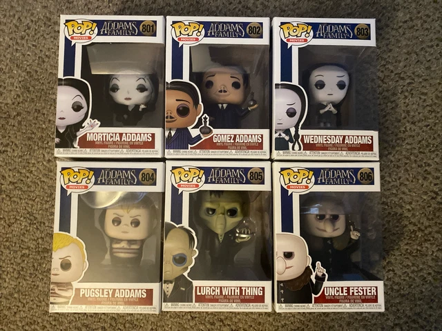 FUNKO POP The Addams Family Movies LOT Set Of 6 New In Box Morticia Lurch