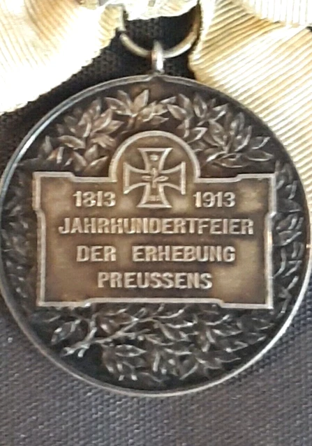 MEDAILLE PREUSSEN SILBER Friedrich Wilhelm III 18131913