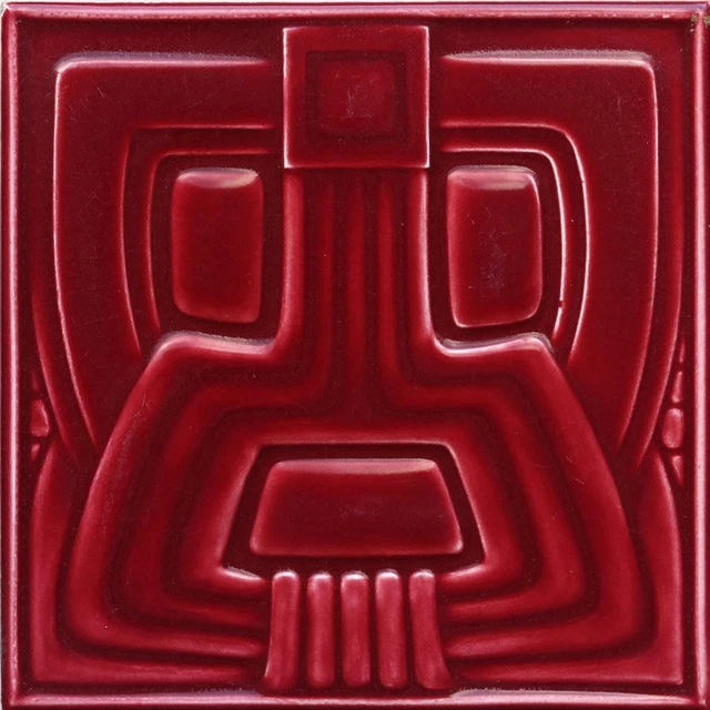 German Portuguese UK Art Nouveau Vintage Ceramic Tile Rare Reproduction Majolica 3