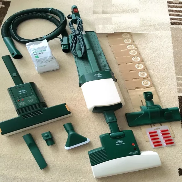 Vorwerk Staubsauger Kobold 121 + ET 340 + mit geeigneten Zubehörpaket XXL-1