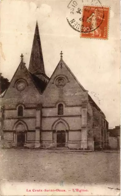CPA AK La CROIX-St-OUEN L'Église (375700)