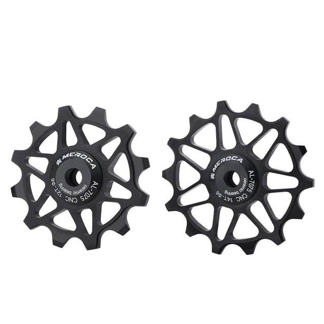 Roue Jockey En Céramique 10-17T Pour Dérailleur MTB Et Route – Alu + Céramique