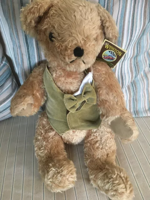 Winston Teddy bear 40 cm long in good condition