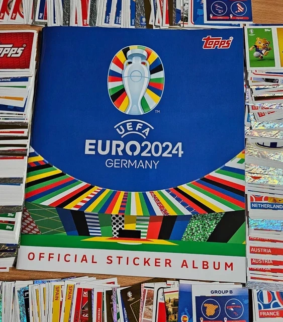 TOPPS EURO 2024 sticker album complete £120.00 PicClick UK