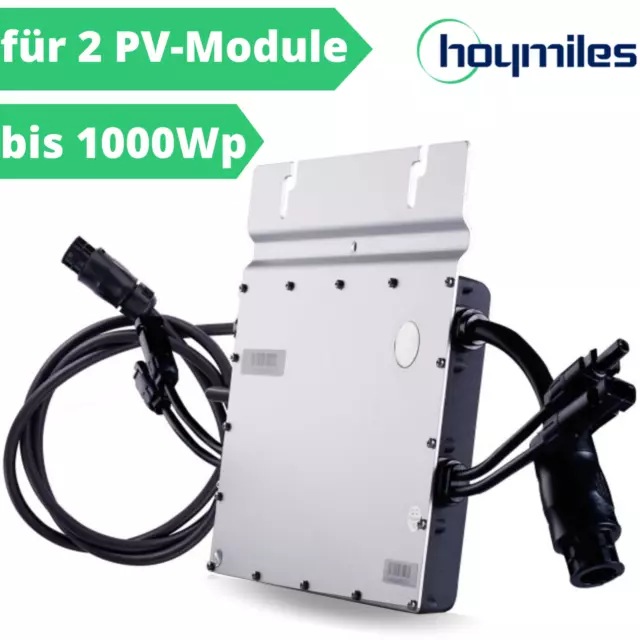 Hoymiles Micro onduleur solaire 800W pour 2 modules PV jusqu'à 880Wp