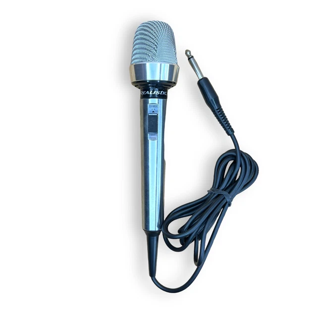 VINTAGE RADIO SHACK Realistic Microphone 33992 Cardioid Dynamic Japan