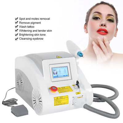 Pico ND YAG Q Switch eliminación de tatuajes de cejas máquina blanqueadora de piel facial SPA