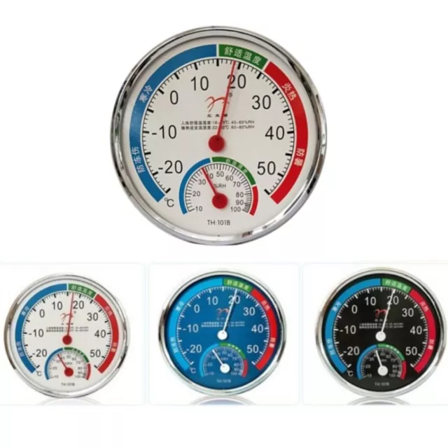 -20-50 Temperature Meter Humidity Gauge 20%-100% Hygrometer Thermometer Monitor