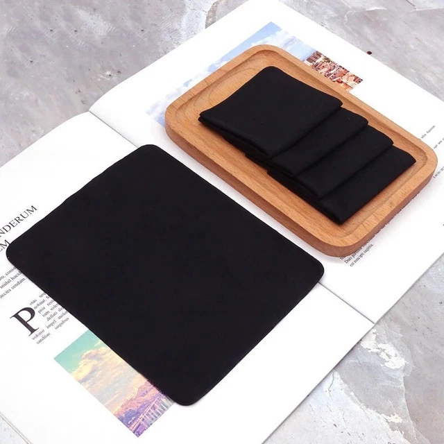 5 Pièces Daim Lunettes Nettoyant Microfibre Tissu Lingette
