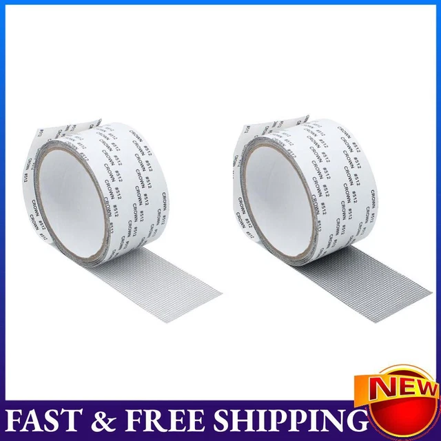 Zanzariera Per Finestra 70x140cm - Con Nastro Magico, Protezione Zanzare Grigia - Foto 2