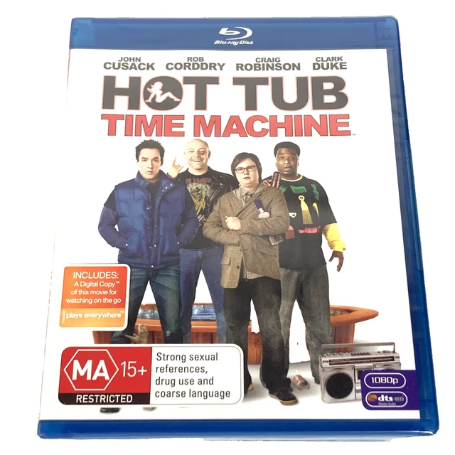 HOT TUB TIME Machine Blu-ray (2010) Region B -Comedy Brand New - Main Image