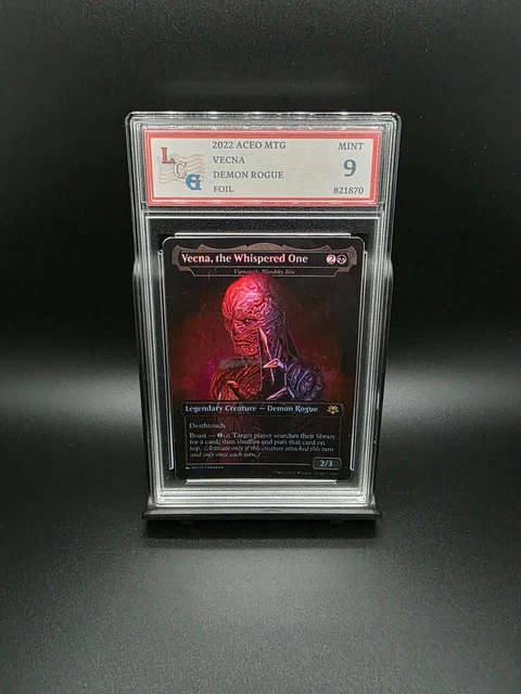 VECNA 2022 MTG Demon Rogue Foil - Graded 9 [ACEO] MINT EUR 52,13 - PicClick  ES