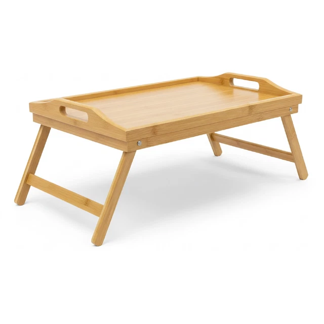 HOLZTABLETT - GROSS - Quadratisch - Wei - mit hohem Rand und Griffen -  Tchibo EUR 16,00 - PicClick DE