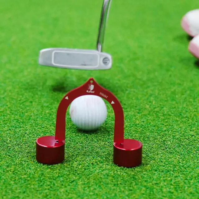 3-teilige Golf-Putting-Tore, Putter-Tore, tragbares Ziel, leichtes Tor aus 2