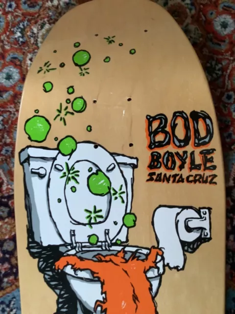 Santa Cruz Skateboard Bod Boyle sick cat 30 years Oldschool vintage OG