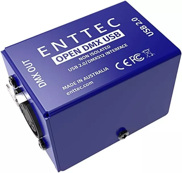 Enttec - Open DMX USB Dongle USB to DMX interface-AU 3