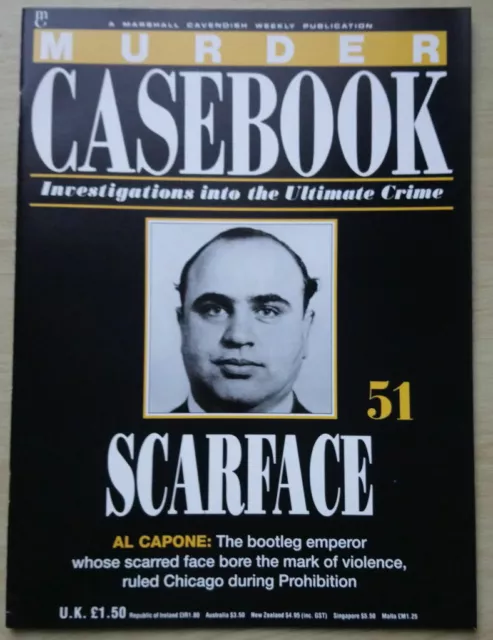 Murder Casebook Magazine #51 - Scarface : Al Capone