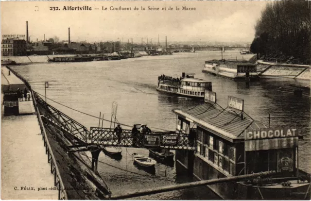 CPA Alfortville Le Confluent de la Seine et de la Marne FRANCE (1338496)