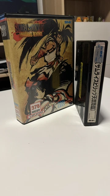Samurai Spirits Samurai Shodown 3 III SNK NEO GEO AES Boxed set