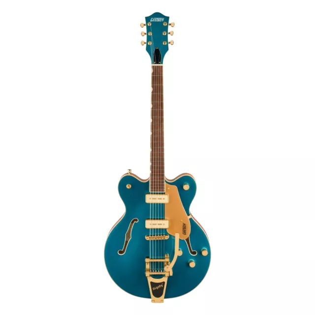 Gretsch LTD Electromatic Pristine CB Petrol - Halbakustik Gitarre