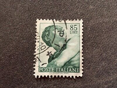 Italy 1961 Sistine Chapel Designs By Michelangelo 85 Lire Green - Used 85L