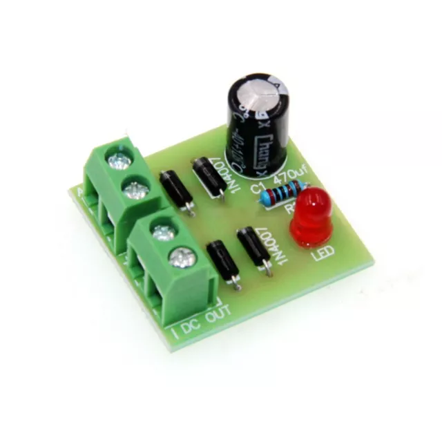 1N4007 Bridge Rectifier AC to DC Converter Full Wave Rectifier Board Module