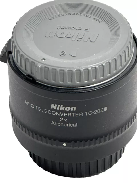 Nikon AF-S Teleconverter TC-20E III 2.0x. Aspherical. Made In Japan